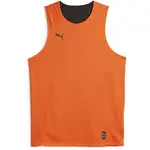 Puma HOOPS TEAM REVERSE PRACTICE JERSEY Pánský basketballový dres, oranžová, velikost