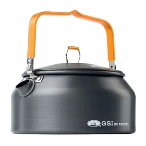 GSI Outdoors HALULITE TEA KETTLE Kanvička, tmavo sivá, veľkosť