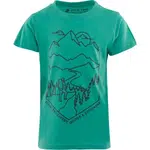 ALPINE PRO DEXO Dětské triko, zelená, velikost 128-134