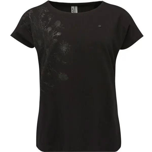 LOAP ABLENA Dámské tričko, černá, velikost