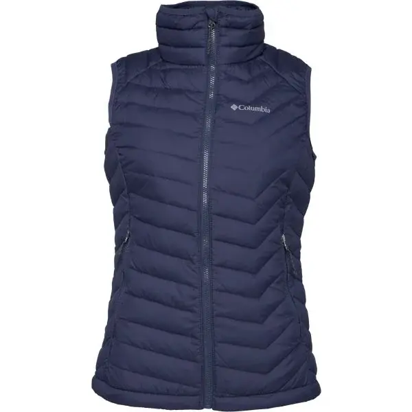 Columbia POWDER LITE VEST Dámská vesta, tmavě modrá, velikost