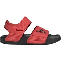 adidas ADILETTE SANDAL K Dětské sandály, červená, velikost