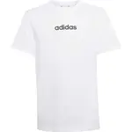adidas LINEAR Dětské tričko, bílá, velikost