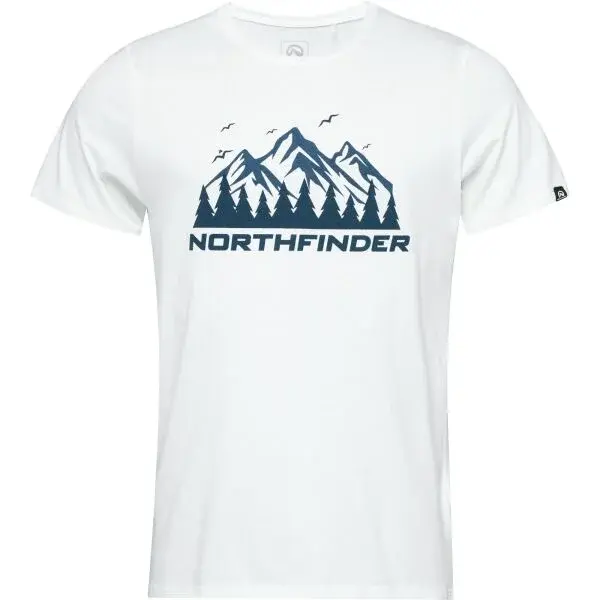 Northfinder BOGDAN Pánské tričko, bílá, velikost