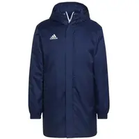 adidas ENTRADA 22 STADIUM JACKET Pánská fotbalová bunda, tmavě modrá, velikost