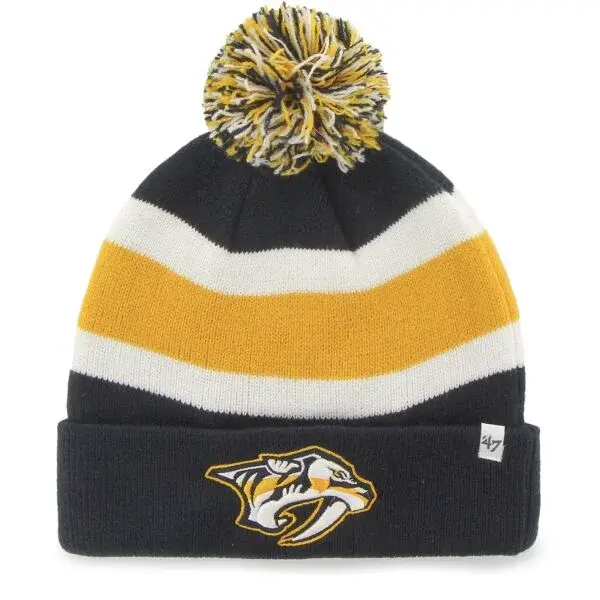 47 NHL NASHVILLE PREDATORS BREAKAWAY CUFF KNIT Zimní čepice, tmavě modrá, velikost UNI