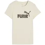 Puma ESSENTIALS ANIMAL GRAPHIC TEE Dámské tričko, béžová, velikost