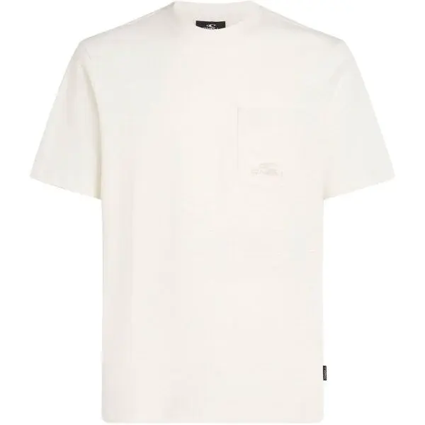 O'Neill CHEST POCKET Pánské tričko, bílá, velikost