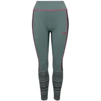 KARI TRAA SARA PANTS Dámské merino legíny, tmavě zelená, velikost