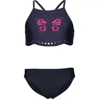 Lotto ELMI Dívčí dvoudílné plavky, tmavě modrá, velikost 140-146