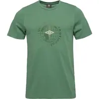 Umbro GLOBE GRAPHIC TEE Pánské triko, zelená, velikost