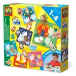 SES MY FIRST ANIMAL STICKING Kreativní set, mix, velikost