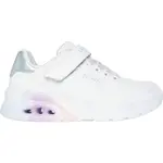 Skechers UNO LITE 2.0 Dívčí vycházková obuv, bílá, velikost