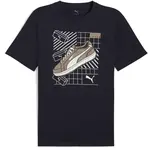Puma GRAPHIC SNEAKER TEE Pánské triko, tmavě modrá, velikost