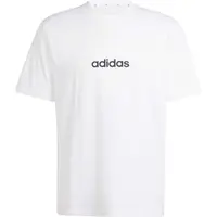 adidas ESSENTIALS LINEAR TEE Pánské tričko, bílá, velikost