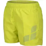 Arena BEACH SHORT LOGO JR Chlapecké sportovní šortky, světle zelená, velikost 6-7Y
