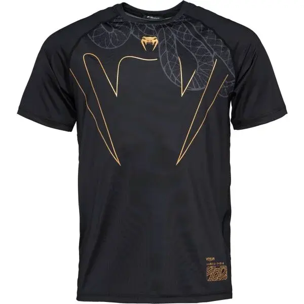 Venum SERPENTI DRY TECH T-SHIRT Sportovní triko, černá, velikost