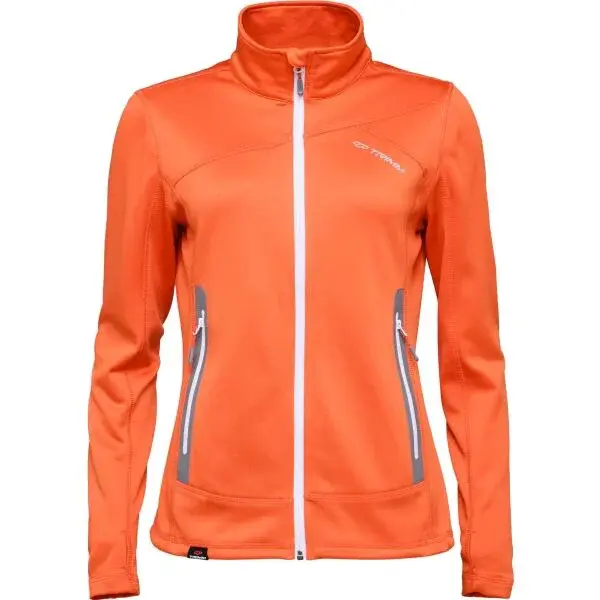 TRIMM ECHO LADY Dámská mikina, oranžová, velikost