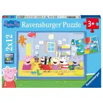 Ravensburger Peppa Pig: Peppovo dobrodružství 2x12 dílků