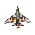 Šarkan létající letadlo nylon 150x113cm v látkovém sáčku 11x113x2cm