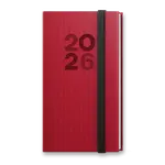 Kapesní diář Baloušek Vigo 2026 - červený