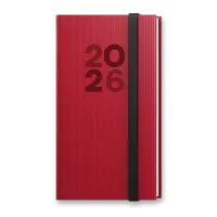 Kapesní diář Baloušek Vigo 2026 - červený