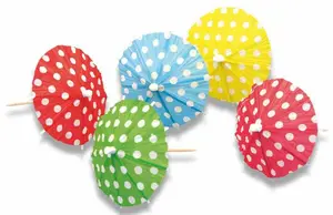 Deštníčky - průměr 10 cm