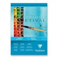 Akvarelový blok Clairefontaine Etival Cold Pressed - A3, 10 listů, 200 g