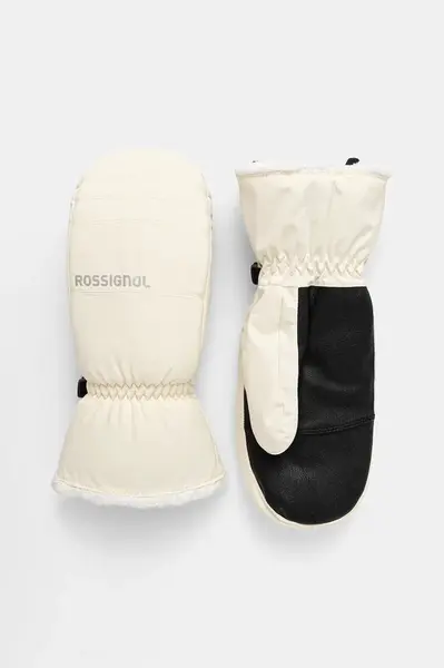 Lyžařské rukavice Rossignol béžová barva, RLOWG06