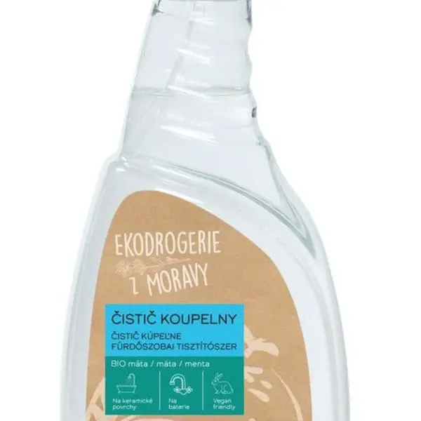 TIERRA VERDE Čistič koupelny s BIO mátovou silicí 750 ml