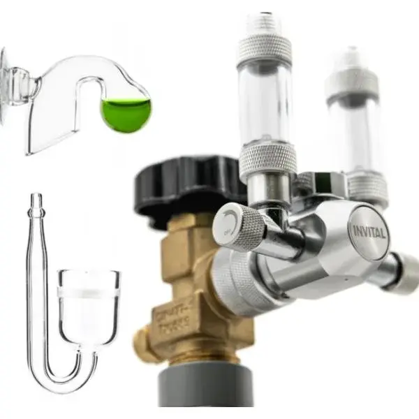 CO2 sada Standard DUO bez nočného vypínania s 5l fľašou s príslušenstvom