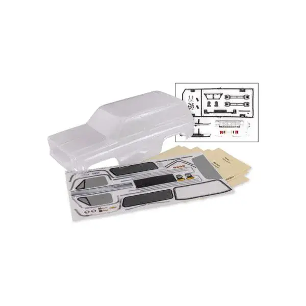 Traxxas karosérie Chevrolet Blazer 1979 čirá (pro #8072X)