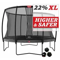 BERG Champion 430 Grey Levels + ochranná síť Deluxe DLX XL