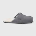 Vlněné pantofle UGG Scuff šedá barva, 1101111-DGRY