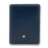 Pouzdro na doklady Montblanc Meisterstück 4 cc, modré