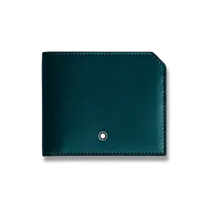Peněženka Montblanc Meisterstück Soft 6 cc, modrá