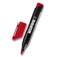 Permanentní popisovač Kores 20933 K-Marker - červený