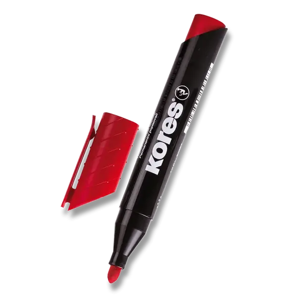 Permanentní popisovač Kores 20933 K-Marker - červený