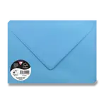 Barevná obálka Clairefontaine, A5, olizová, 20 ks - modrá