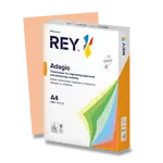Barevný papír Rey Adagio, pastelový, 500 listů - lososový