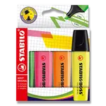 Zvýrazňovač STABILO BOSS ORIGINAL - sada 4 barev