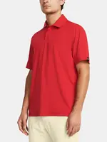 Men's Under Armour UA T2G Polo LB-RED T-Shirt - Men's