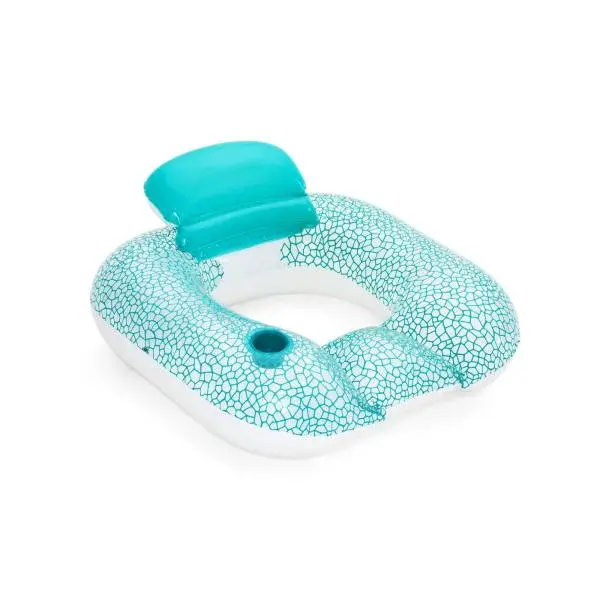 BESTWAY 43097 - Nafukovací křeslo s opěrkou 102 x 94 cm