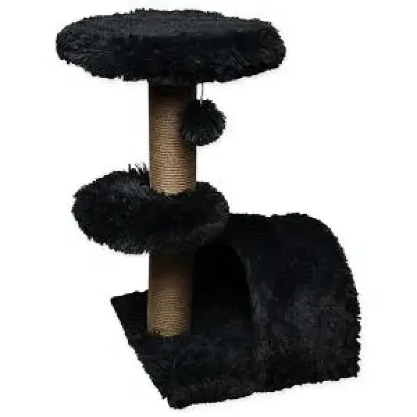 Škrabadlo/Odpočívadlo MC Madrid černé 67x53x39cm