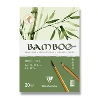 Akvarelový blok Clairefontaine Bamboo - A4, 20 listů, 250 g