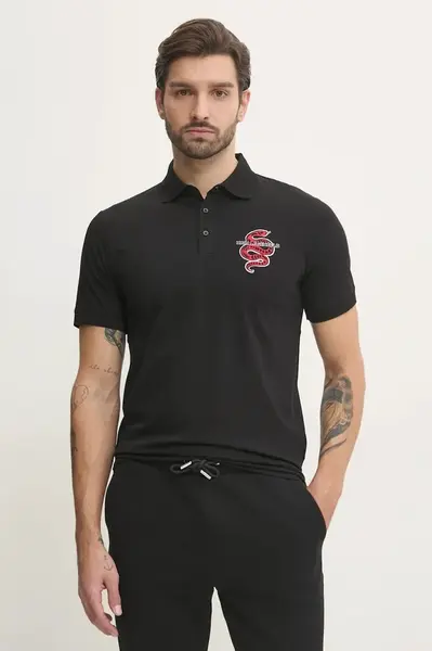 Bavlněné polo tričko Karl Lagerfeld