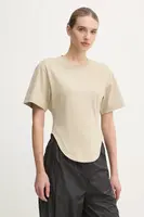 Tričko adidas by Stella McCartney béžová barva, JJ2552