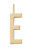 Pozlacený stříbrný přívěsek Design Letters