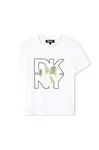 Dětské tričko Dkny zlatá barva, D62305