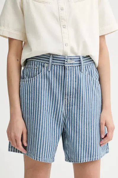 Džínové šortky Levi's HIGH BAGGY SHORT
